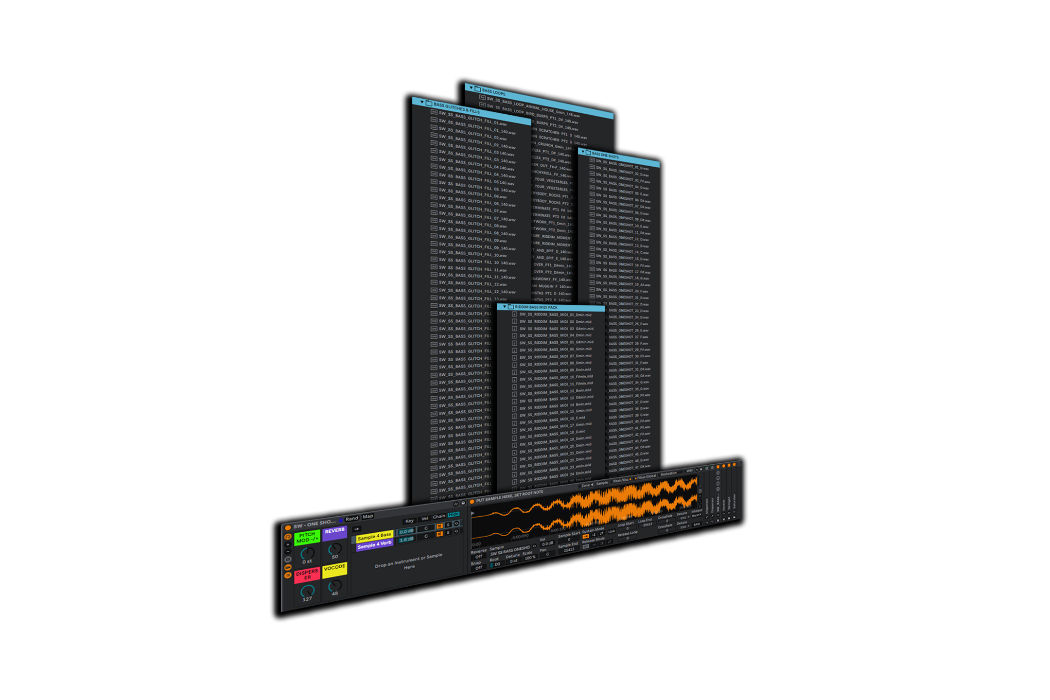 185 Samples & Loops for Square4 Riddim Dubstep