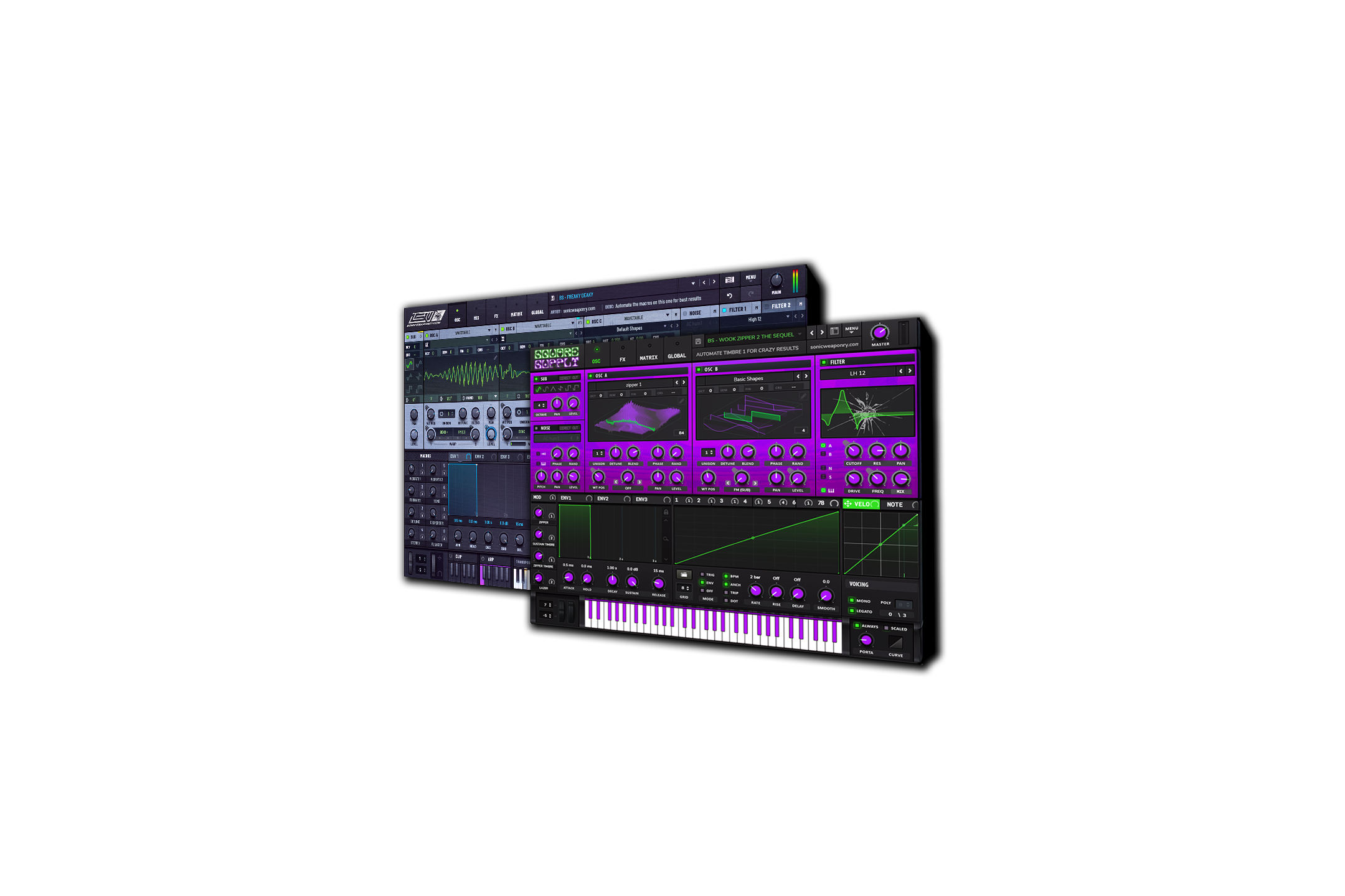 Custom Serum 2 Skin + Riddim Presets for Serum 2