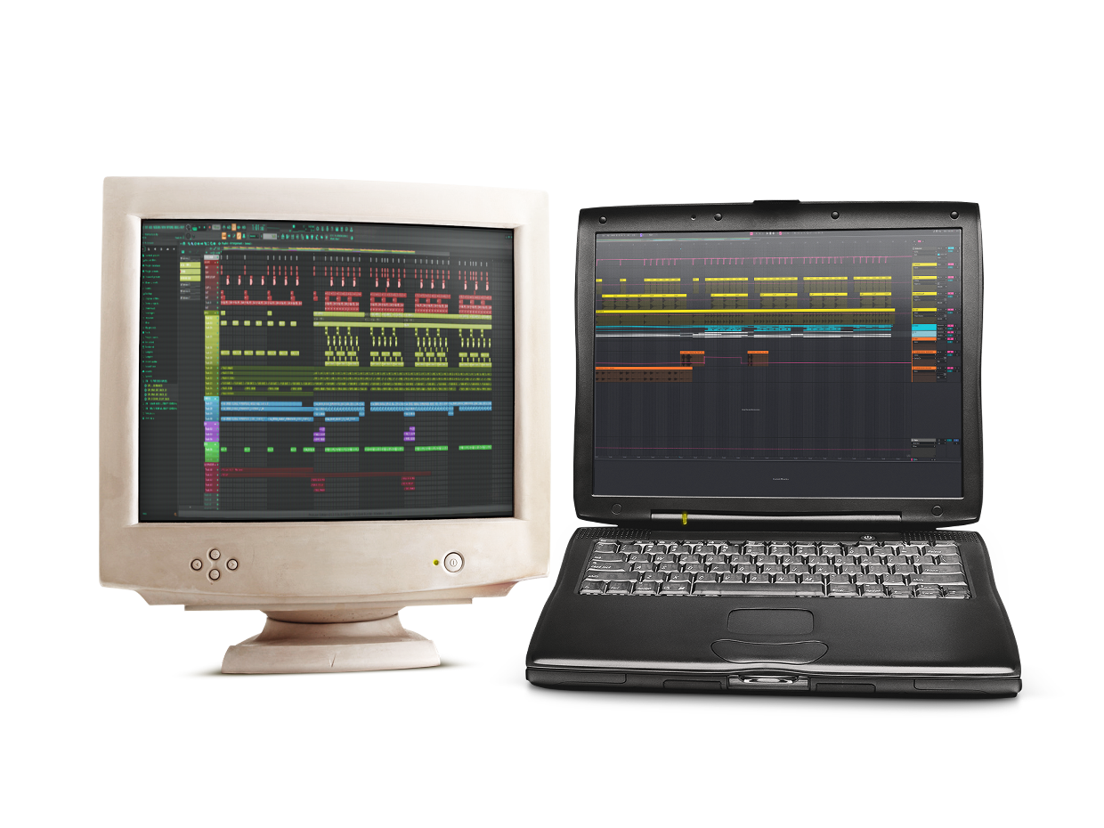 Retro FL studio and ableton