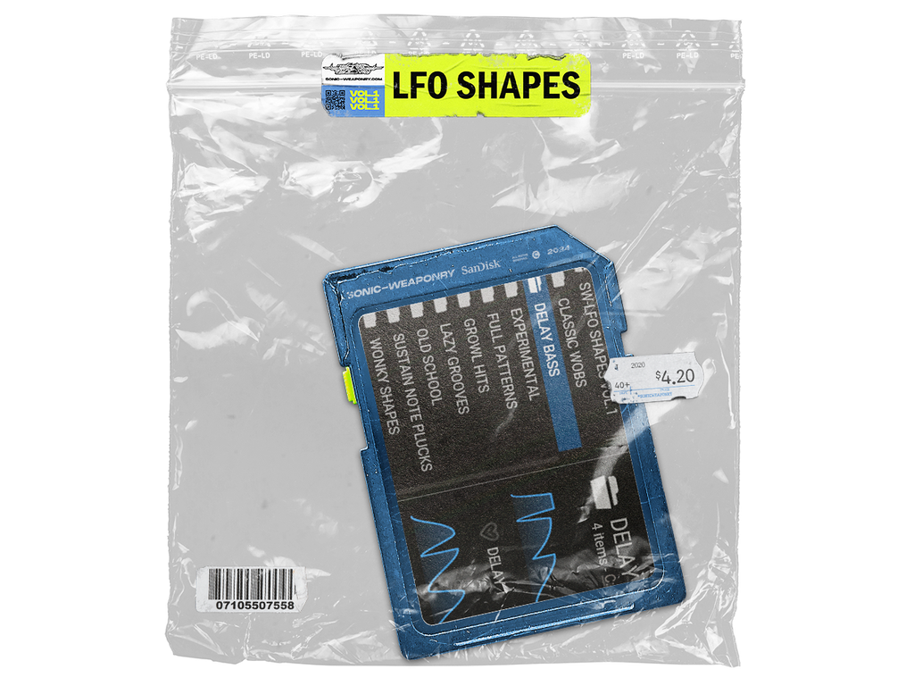 LFO Shapes Pack for Kiloheart's Phase Plant VST - sold by Sonic Weaponry