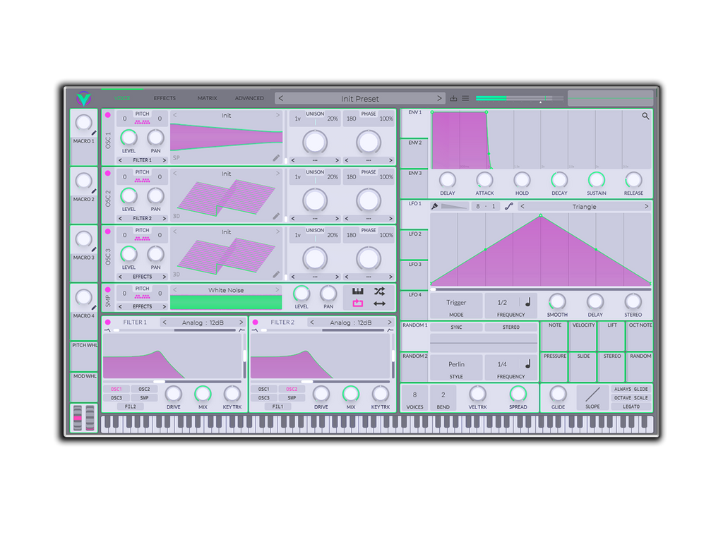 Free CUSTOM skin for the Vital VST by QB!K and Sonic Weaponry