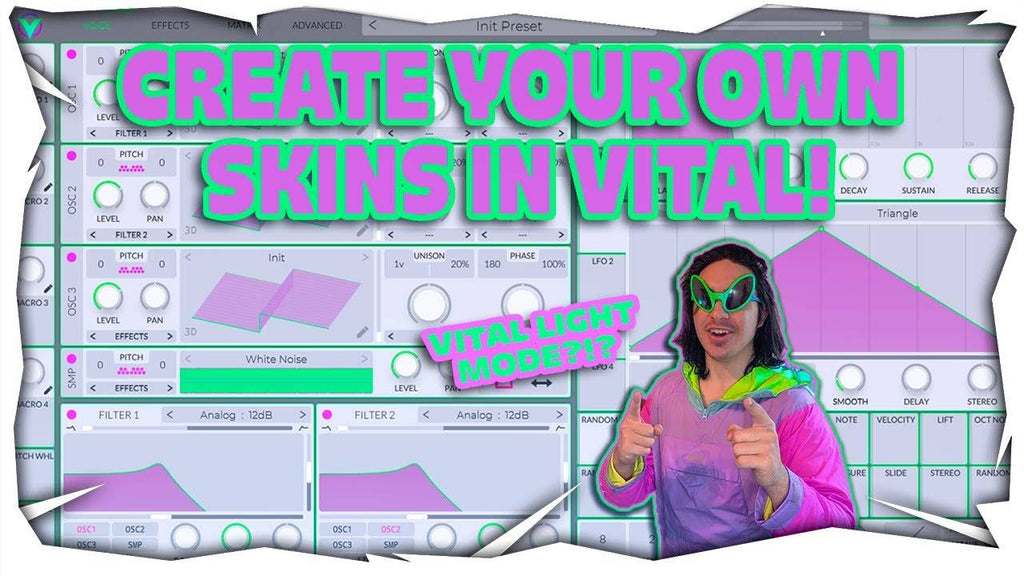 How to customize Vital's theme + FREE Vital Skin Preset