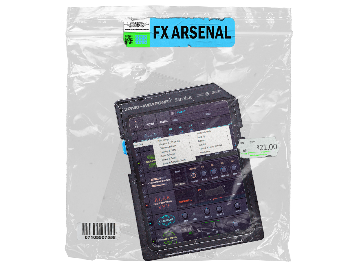 The ultimate drum kit for riddim production, inspired by artists like Samplifire, Infekt, Svdden Death, Pyke, HOL!, and Subfiltronik.