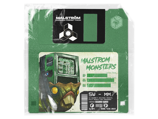 Riddim Dubstep presets to help you make Square4 Riddim with Reason Rack's Malstrom