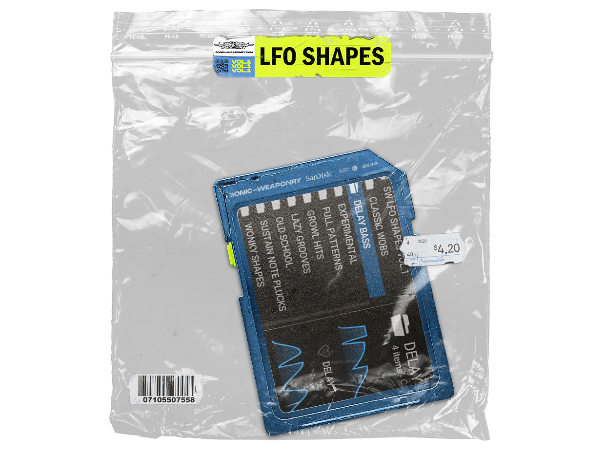 LFO Shapes Pack for Kiloheart's Phase Plant VST - sold by Sonic Weaponry